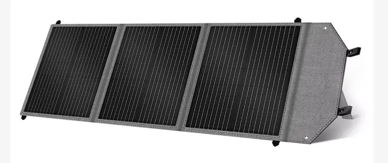 100W High-Efficiency Portable Folding Solar Panel for Generators 100W