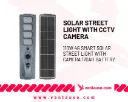 4G Smart Solar Street Light with Camera