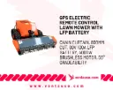 Electric Remote Control Lawn Mower with GPS ( Optional ) and LFP Battery - SAAO