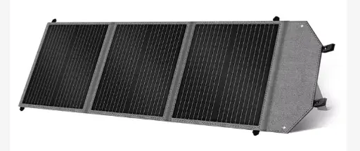 100W High-Efficiency Portable Folding Solar Panel for Generators 100W